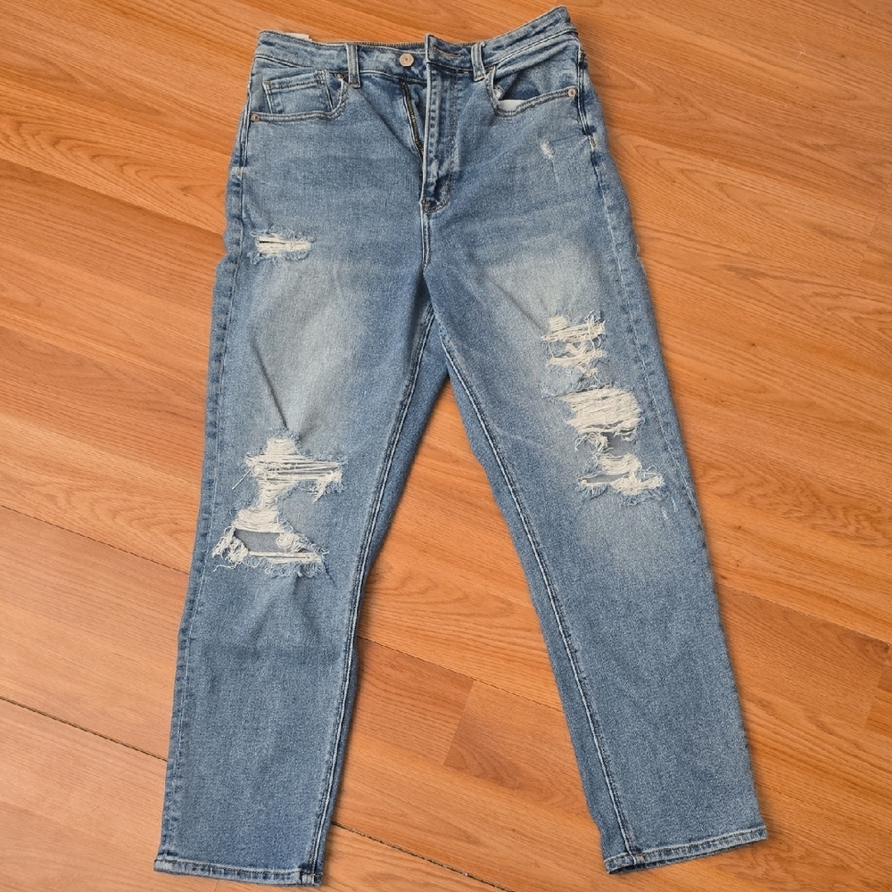 American Eagle Highest Rise Mom Jeans Womens Size 10